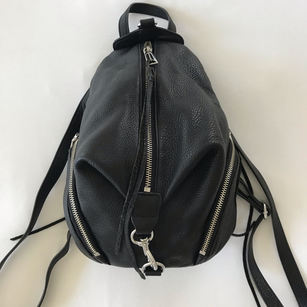 Rebecca Minkoff Black Leather Backpack